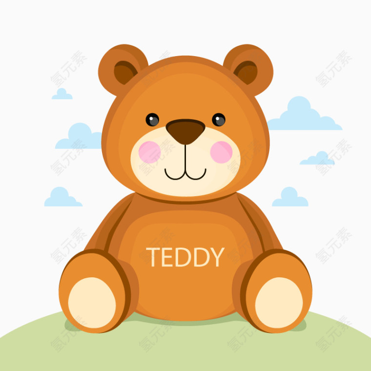 矢量泰迪熊