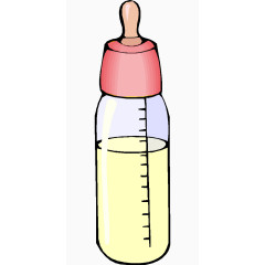 小巧的奶瓶