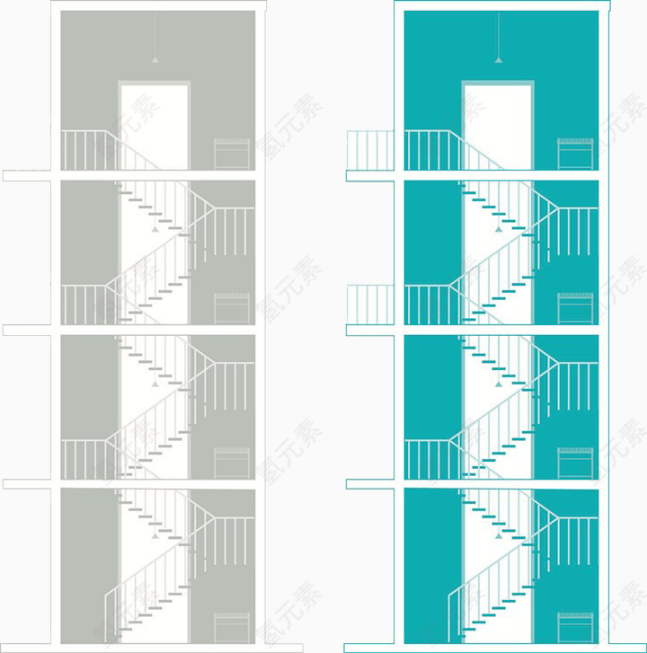 房屋建筑楼梯