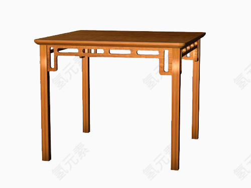 棕色家用桌子