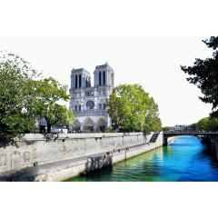 法国巴黎圣母主教座堂摄影
