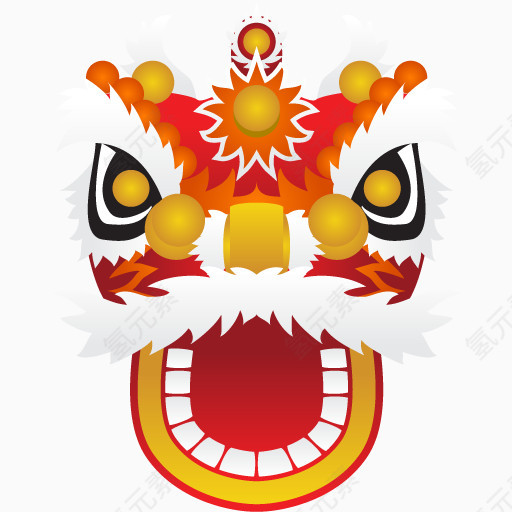虎狮 年兽 春节