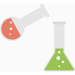 矢量手绘化学试剂