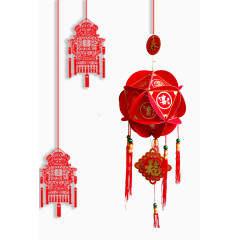 中国传统节日灯笼素材