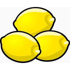 金黄色的柠檬
