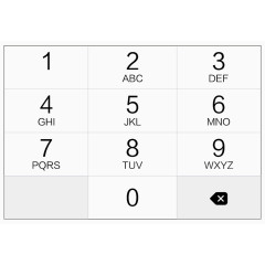 手机数字键盘