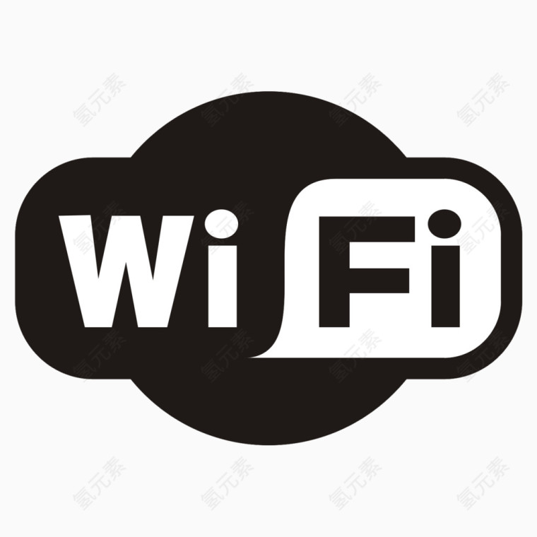 异形WIFI桌贴玻璃贴墙贴01