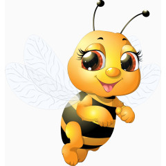 可爱的蜜蜂