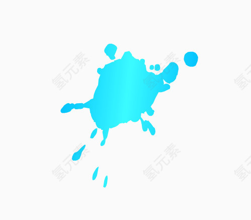墨滴效果
