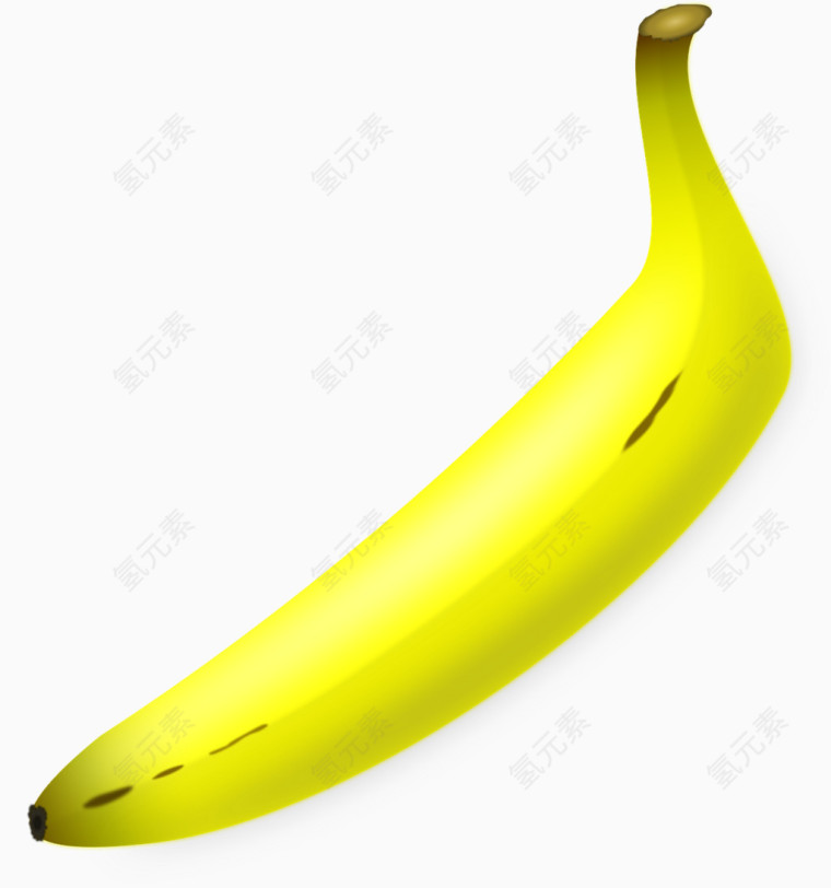 黄色的香蕉