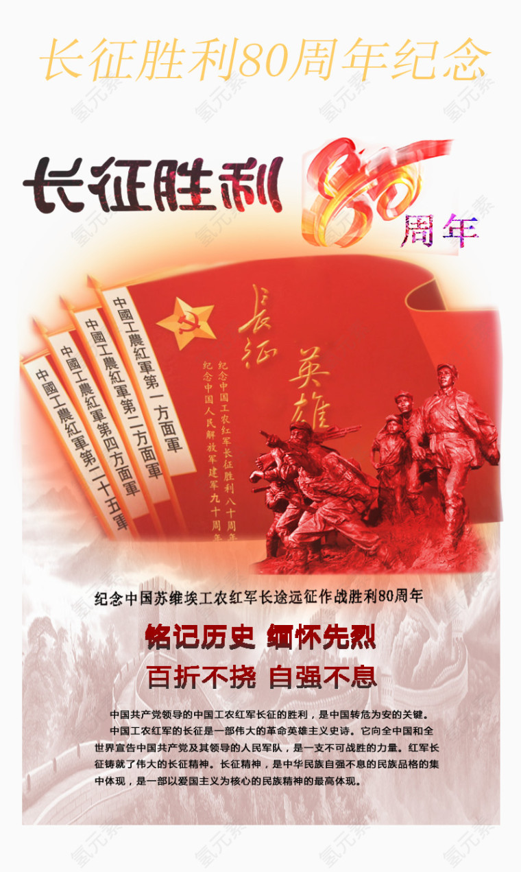 长征胜利80周年