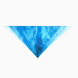 蓝色晶莹唯美冰晶钻石
