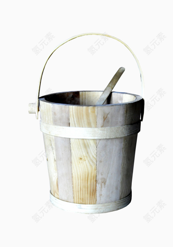 木质手提桶