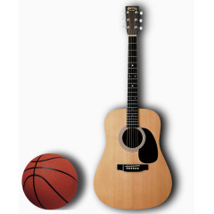 吉他和篮球