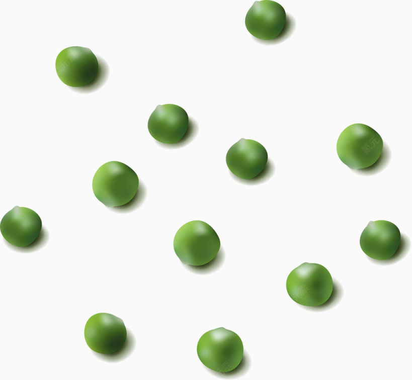 绿豆立体效果图矢量图下载