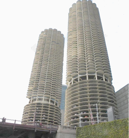 玉米楼层现代建筑市中心