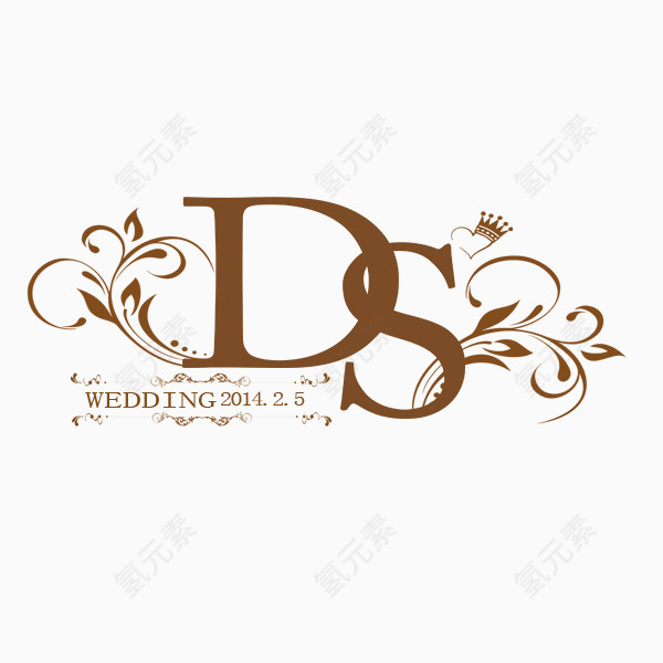 金色DS品牌店的logo样机