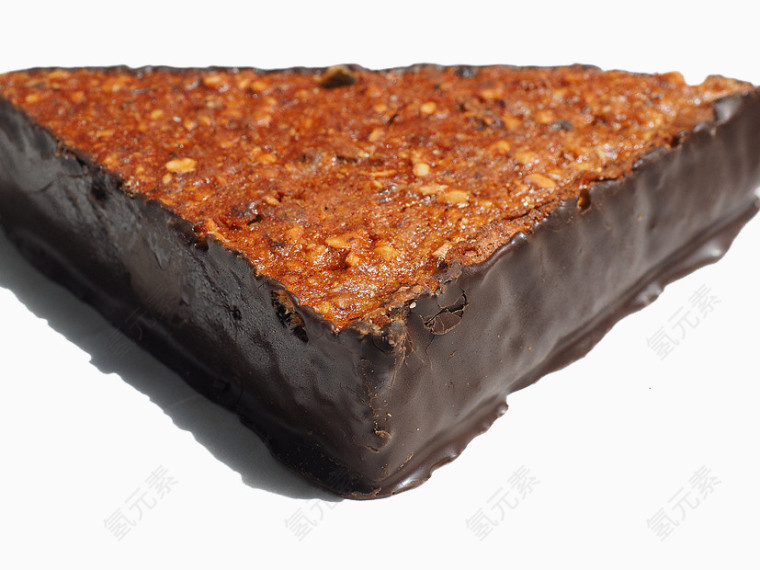 三角形黑巧克力奶酪蛋糕