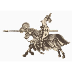 古代骑兵素描