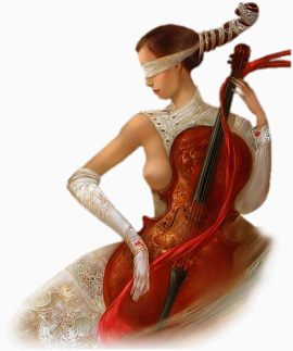 少女弹大提琴