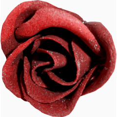 红色手工玫瑰