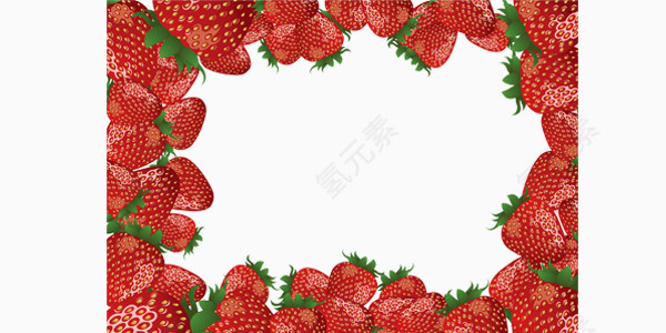 水果草莓装饰