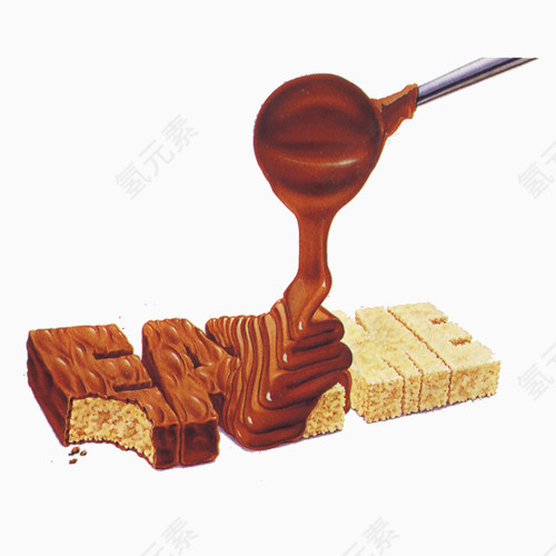 巧克力饼干甜食png素材