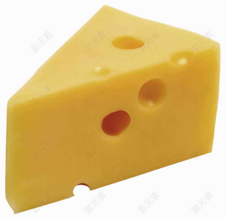 黄色奶酪食品装饰图案
