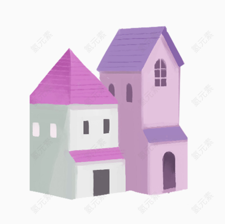 粉色小房