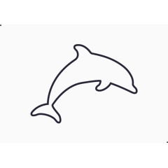 海豚座－描边