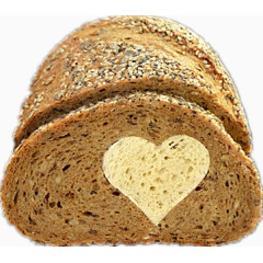 爱心面包