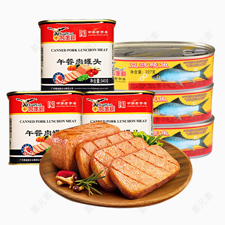 午餐肉罐头