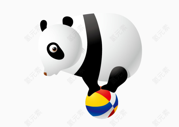 动物熊猫卡通