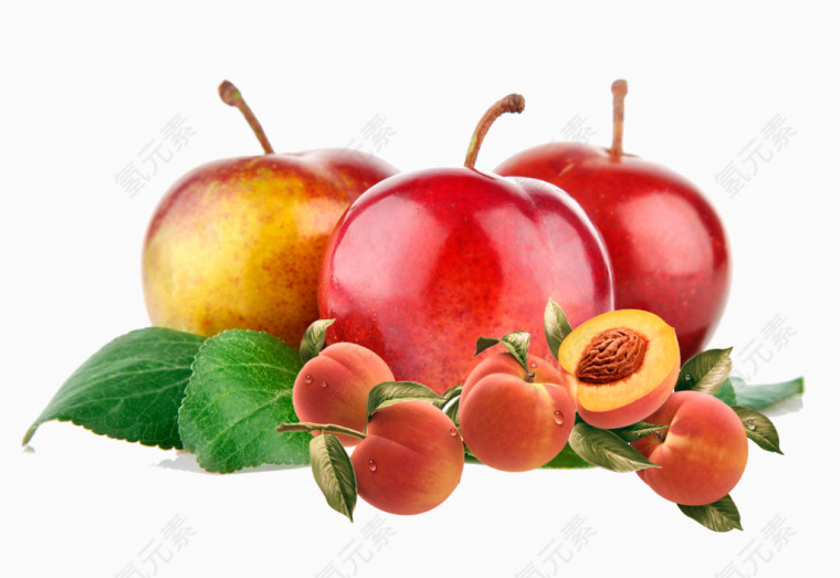 桃子和苹果