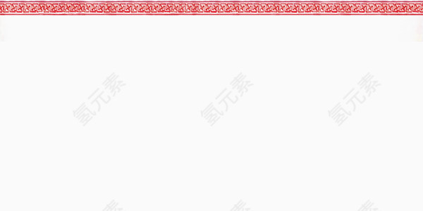 中国风红色装饰边框