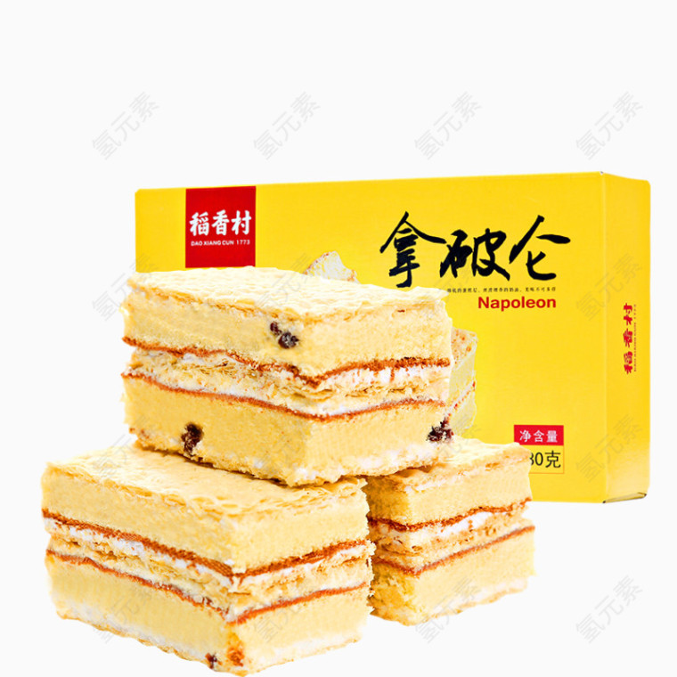 稻香村拿破仑奶油蛋糕饼干