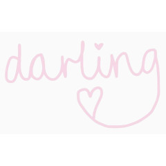 粉紫色的darling