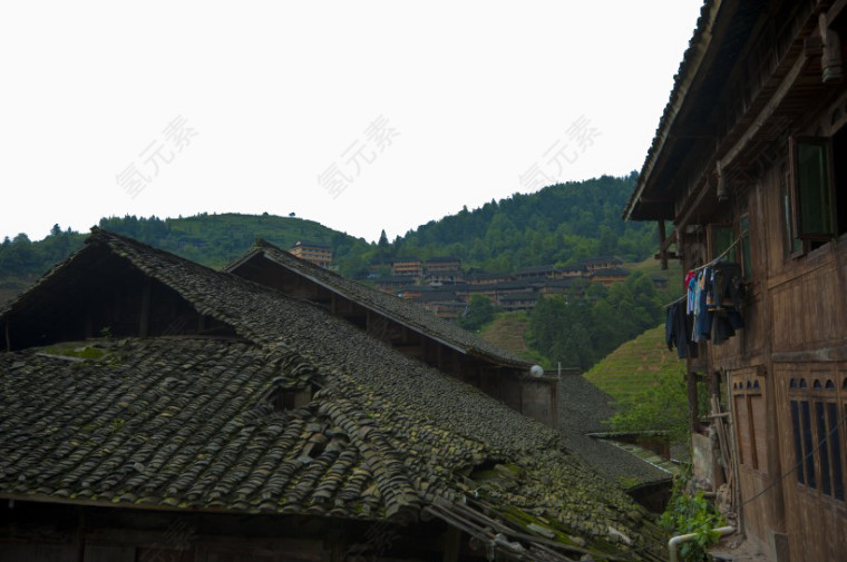 广西龙脊梯田风景