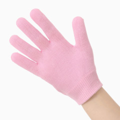 粉色手套简单大方