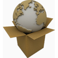 地球模型纸箱