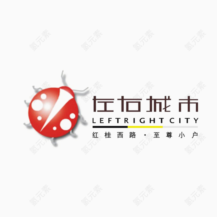 左右城市建筑logo