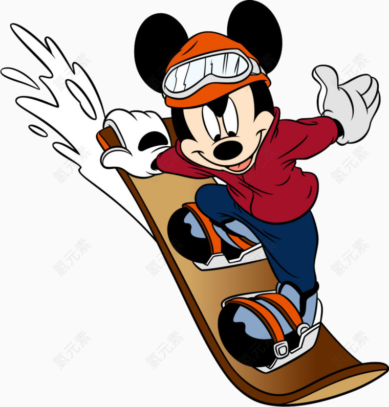 米老鼠滑滑板