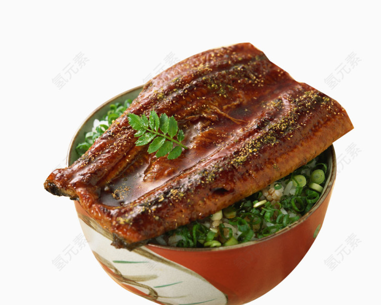 碳烤鱼肉图片素材