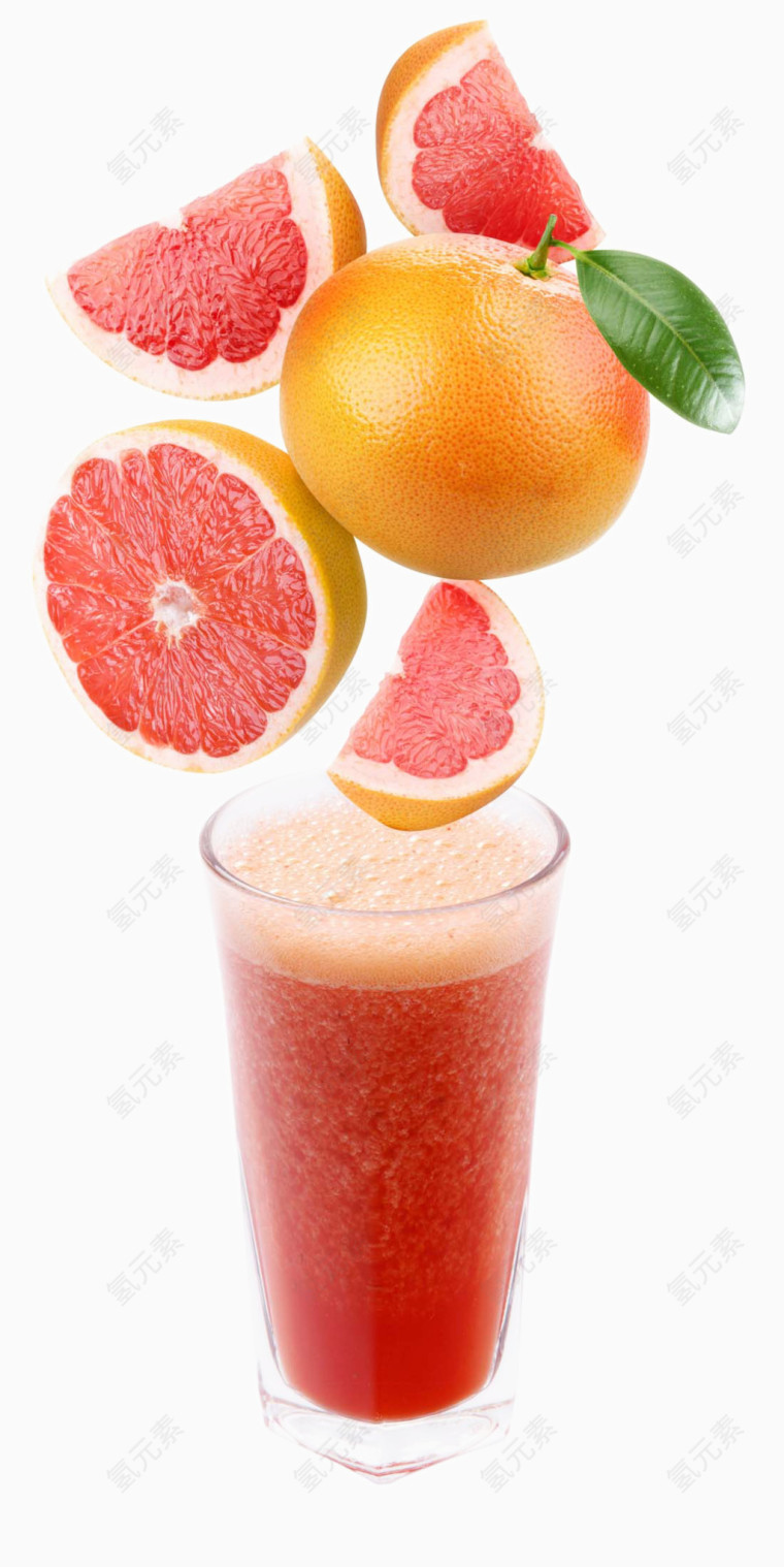 创意果汁水果