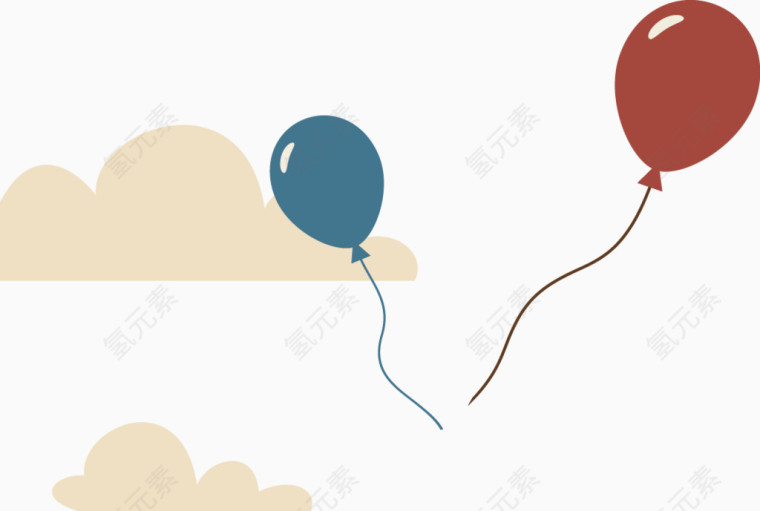 云  气球