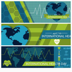 3款创意世界卫生日图