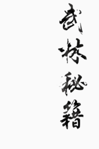 武林风毛笔字