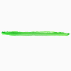 矢量水墨分割线绿色