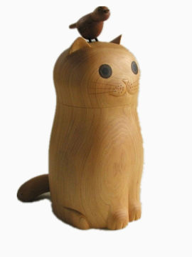 木质猫咪