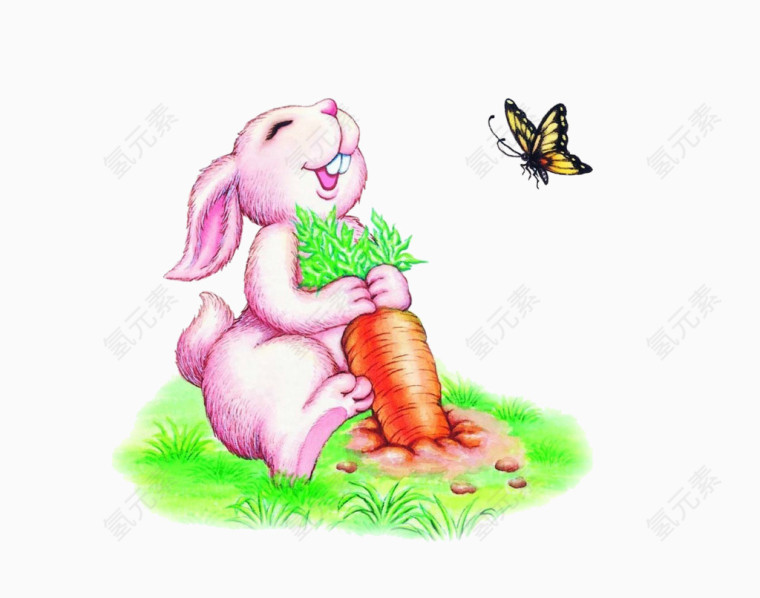 兔子拔萝卜